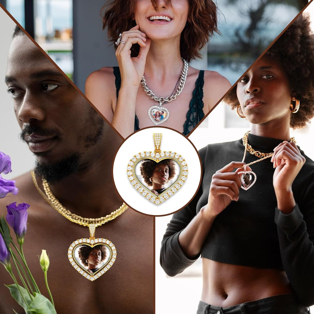 Aurevellar A-Z Initial Necklace for Women, Plated Heart Letter Pendant, Birthday Gift for Her, Valentine's Day Mom Gifts